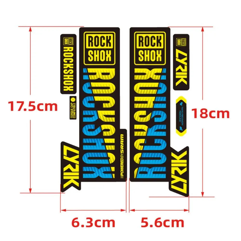 Pegatinas horquilla RockShox
